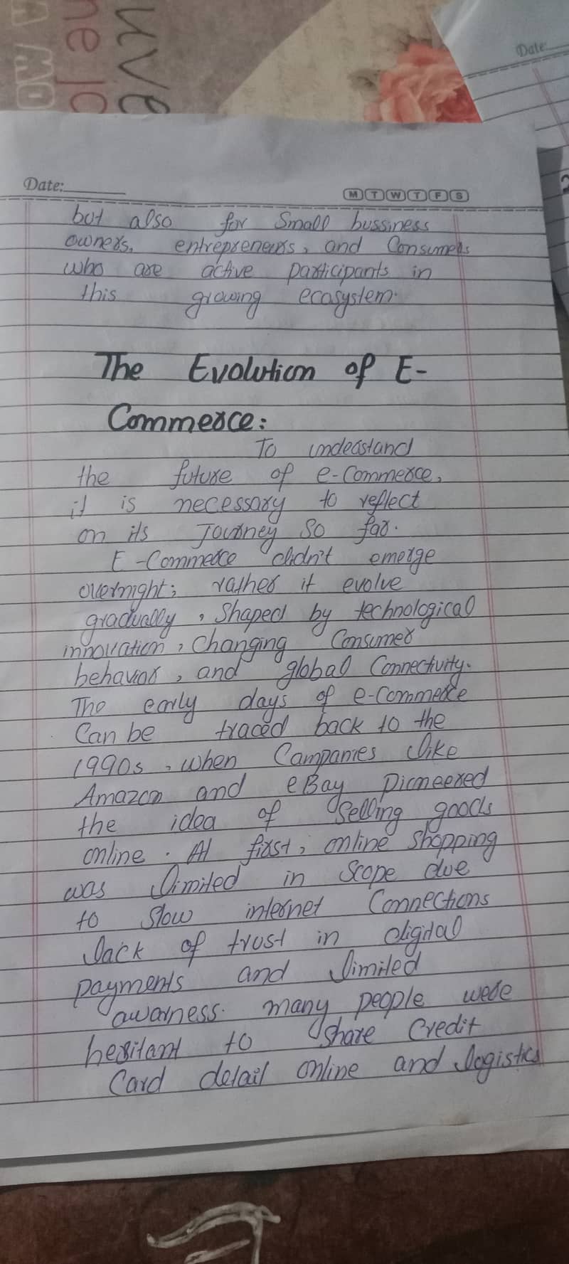Hand written assignment and notes making service 1
