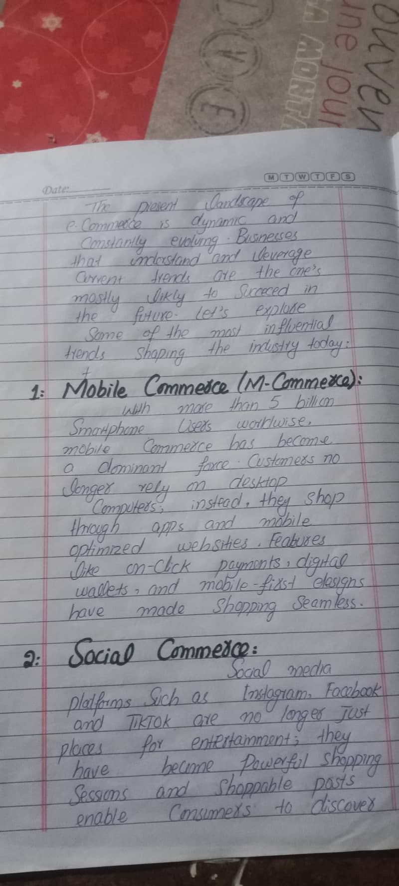 Hand written assignment and notes making service 2
