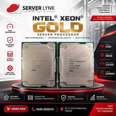 Intel Xeon Gold 5318Y 2.10GHz Server Processor | 24 Core