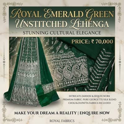bridal.  formal lehnga