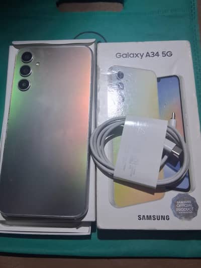 Samsung Mobile A34 5G 8/256
