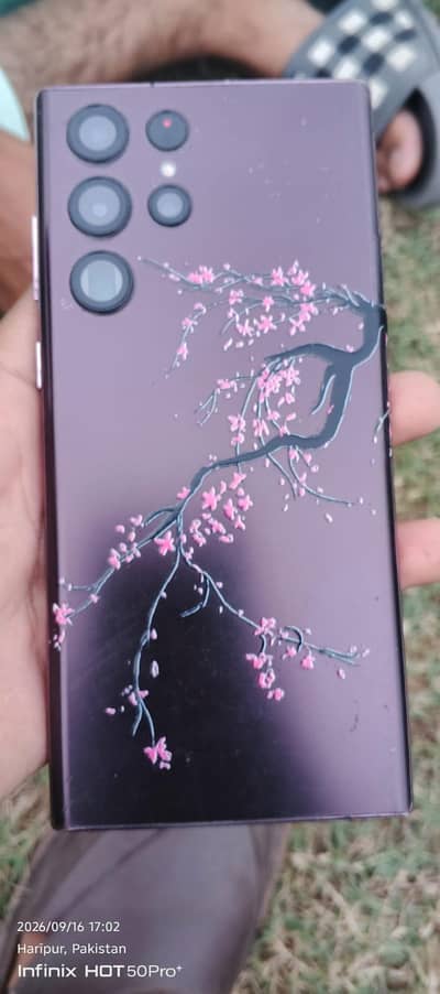Samsung Mobile S22 Ultra with box