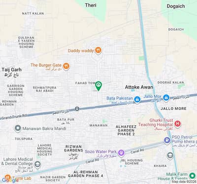 5 Marla Residential Plot For Sale In Bismillah Housing Scheme Lahore