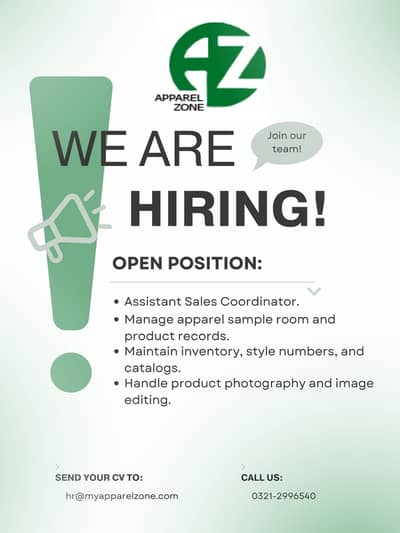 Assistant Sales Coordinator