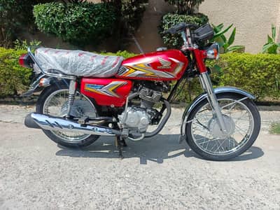 Honda CG 125  | Model 2025 | 5,000 KM | Un-Registerd | Applied For 125
