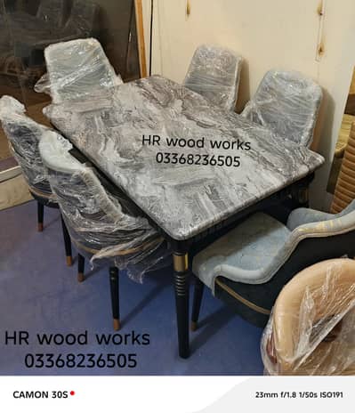dining table set 6 seatar(new style