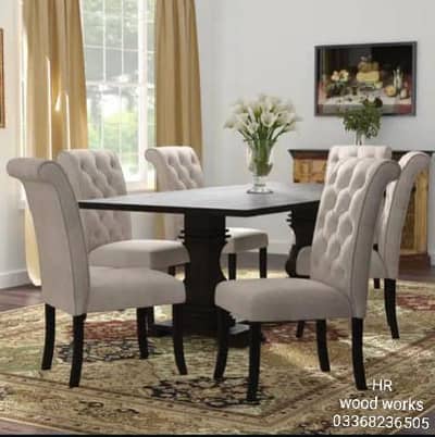 dining table set 6 seatar(new style