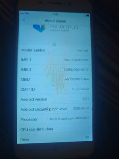Vivo Y66