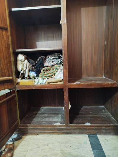 wooden cupboard
