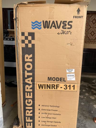 Brand New Glass Door Refrigerator Waves