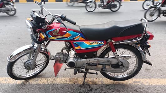 Honda CD 70, Model April 2026 in dhobi ghat Faisalabad
