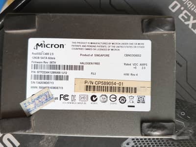 Micron SSD 128gb