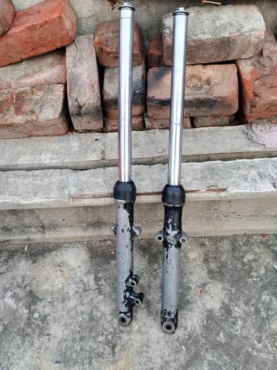 Kawasaki GTO 110 shocks and Ainak