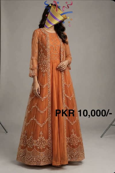 Frock maxi gown