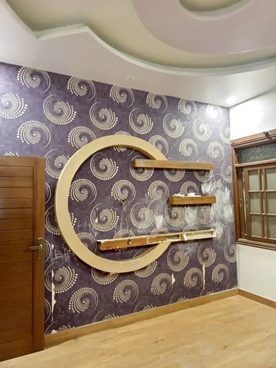 Saadi Town Block 4 House For Rent corner