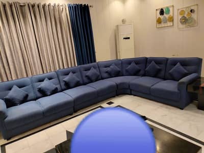 8 seater L shape sofe