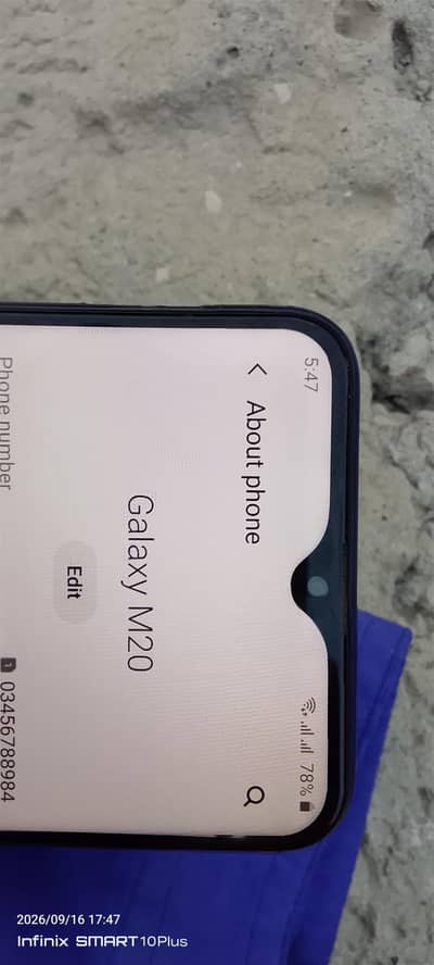 Samsung Mobile M20