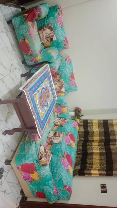 3+1+1 sofa set beige color