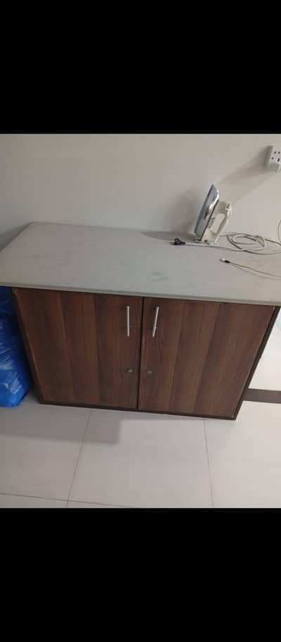 Iron Stand with storage for sale