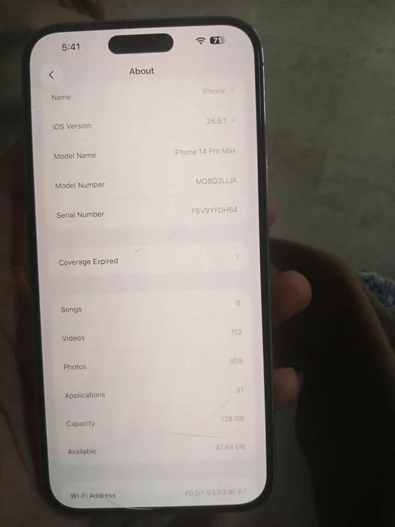 Apple iPhone 14 Pro Max 0
