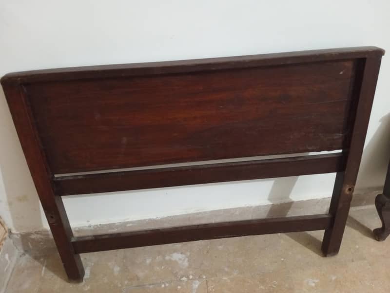 solid wooden single bed 4