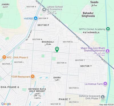 100 Ft Road Plot No-326 Block S - 20 Marla Plot On Top Location Of Phase 7 DHA Lahore For Urgent Sale