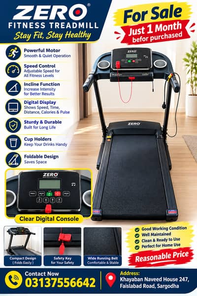 ZT-R15 ZERO, Teadmills, Gym & Fitness