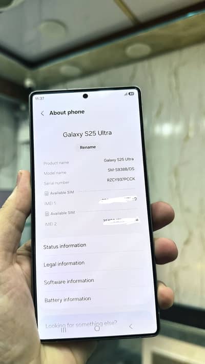 Samsung Mobile S25 Ultra