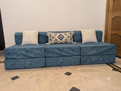 3x Single Sofa Cum Beds