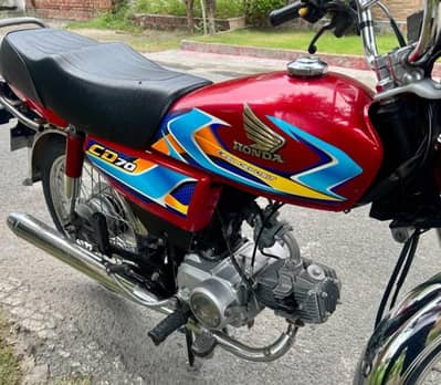 Honda CD 70 26 model condition 10/9