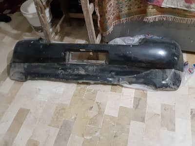 vitz 1999 2002 rear bumper genuine
