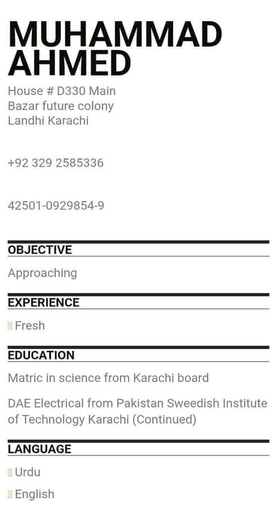 I need job