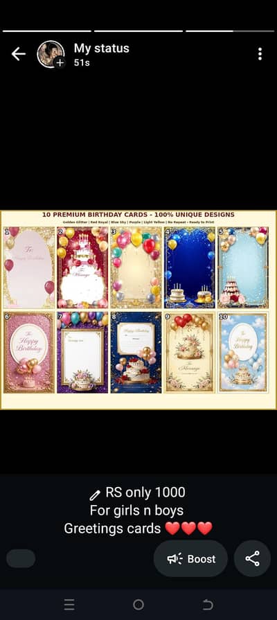 10 beautiful Birthday card for girls and boys