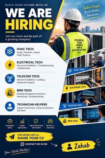Hiring Technicians