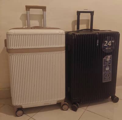 2 modern suitcase (made in korea)