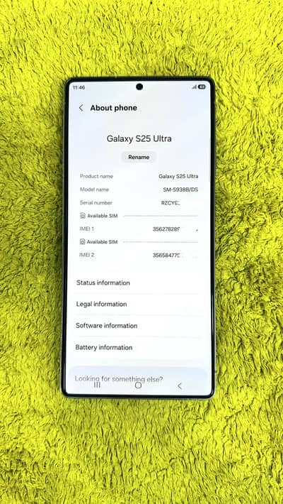 Samsung Mobile S25 Ultra