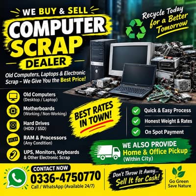 Computer_Scrap_deeler 03364750770 watsapp