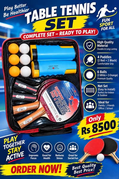 table tennis complete set