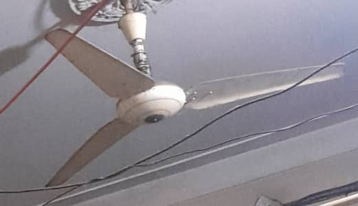 Old model used Millat Ceiling AC Fan 56 inches