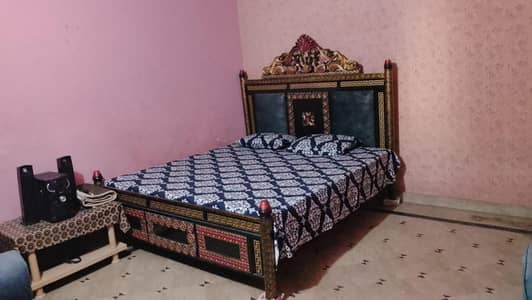 iron bed king size