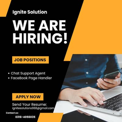 Job Opportunity – Freshers Can Apply