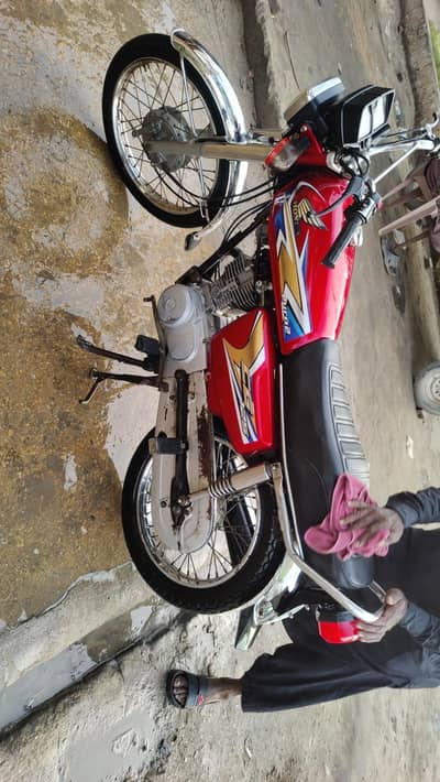 Honda CG 125 2019 model hyderabad number Good Condition