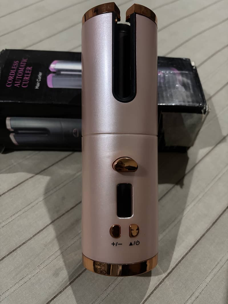 Cordless automatic curler 1
