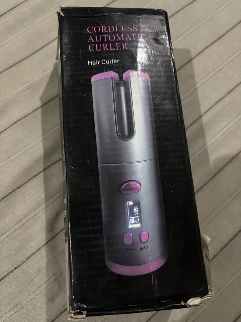 Cordless automatic curler 2