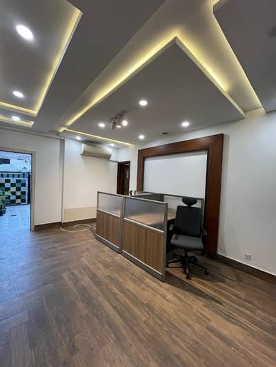 1 Kanal Furnished Commercial Office For Rent In Garden Town | 10 KVA Solar