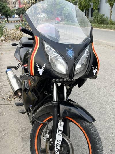 Suzuki Heavy Bike Look 200CC - Fully Modified & Self Start Price final