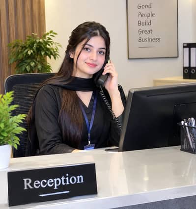 Part-Time Female Receptionist Required
