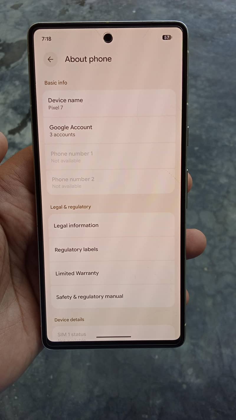 Google Pixel 7 3