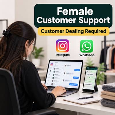 Female Customer Support & Sales Assistant