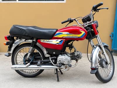 United 70 2018 Clean bike with no any issue